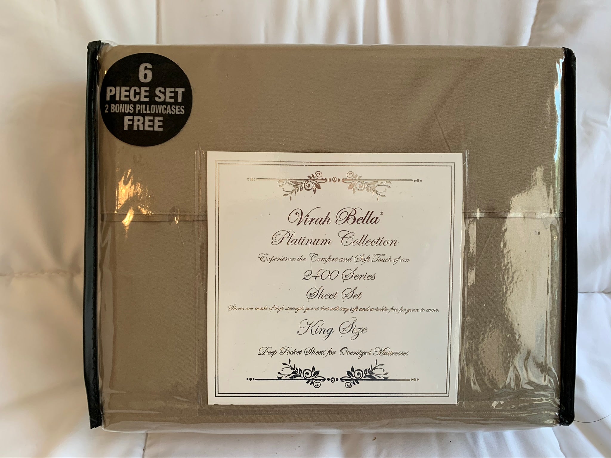 2400 Virah Bella® Platinum Collection - One Touch Linens & More